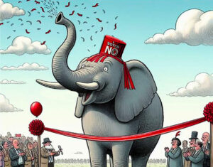 elephant i voted no2