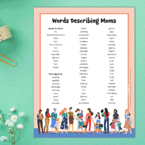 Words Describing Moms