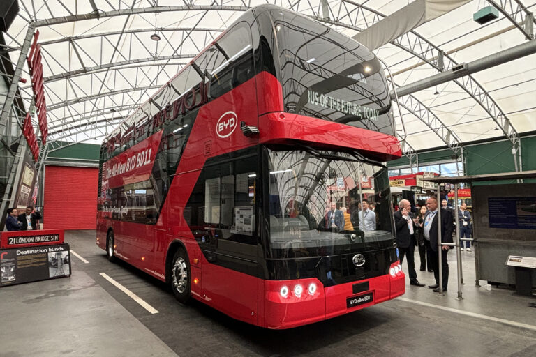 byd bus front lead