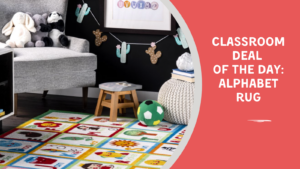 Deal of the Day Alphabet Rug