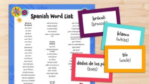 Spanish Word List Feature