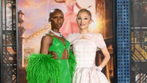 Ariana Grande and Cynthia Erivo Wicked Premiere 3 1