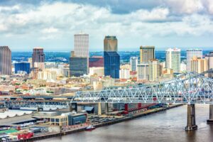 downtown new orleans skyline Getty