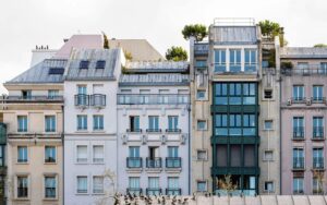 Parisan apartments together