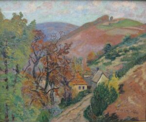 armand guillaumin gebirgige landschaft um 1895 1