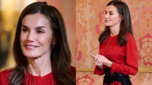 queen letizia carolina herrera skirt fi