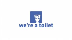 facebook a toilet
