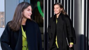 queen letizia green hugo boss blazer 4