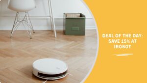Deal of the Day Save 15 at iRobot