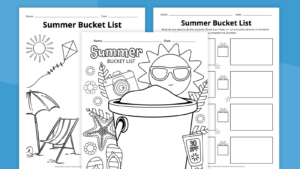 summer bucket list 1