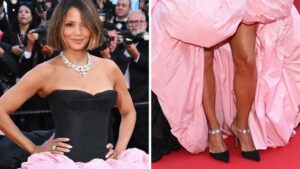 halle berry aquazzura heels 2025 cannes film festival