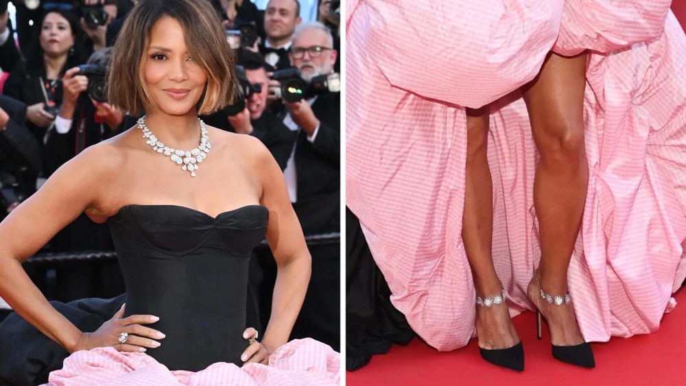 halle berry aquazzura heels 2025 cannes film festival