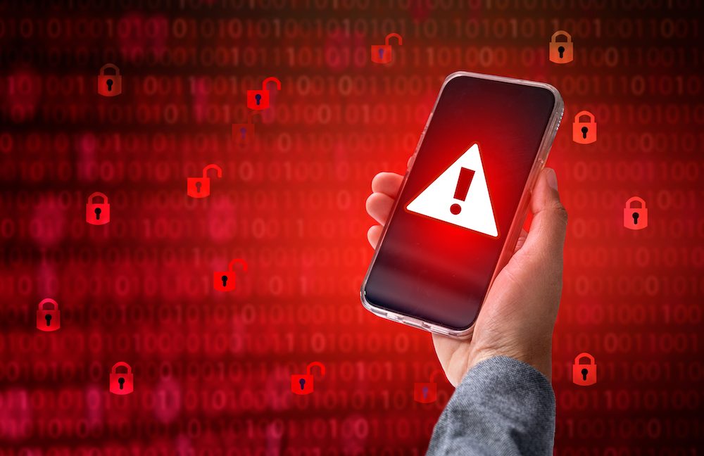 infected phone