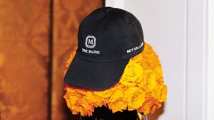the mark hotel met gala 2025 baseball cap